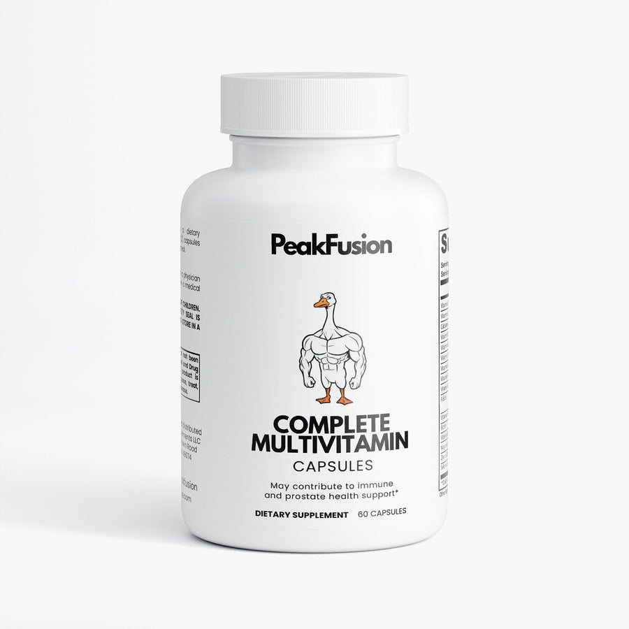 Complete Multivitamin | Full-Spectrum | HPLC + ICP-MS Verified | PeakFusion